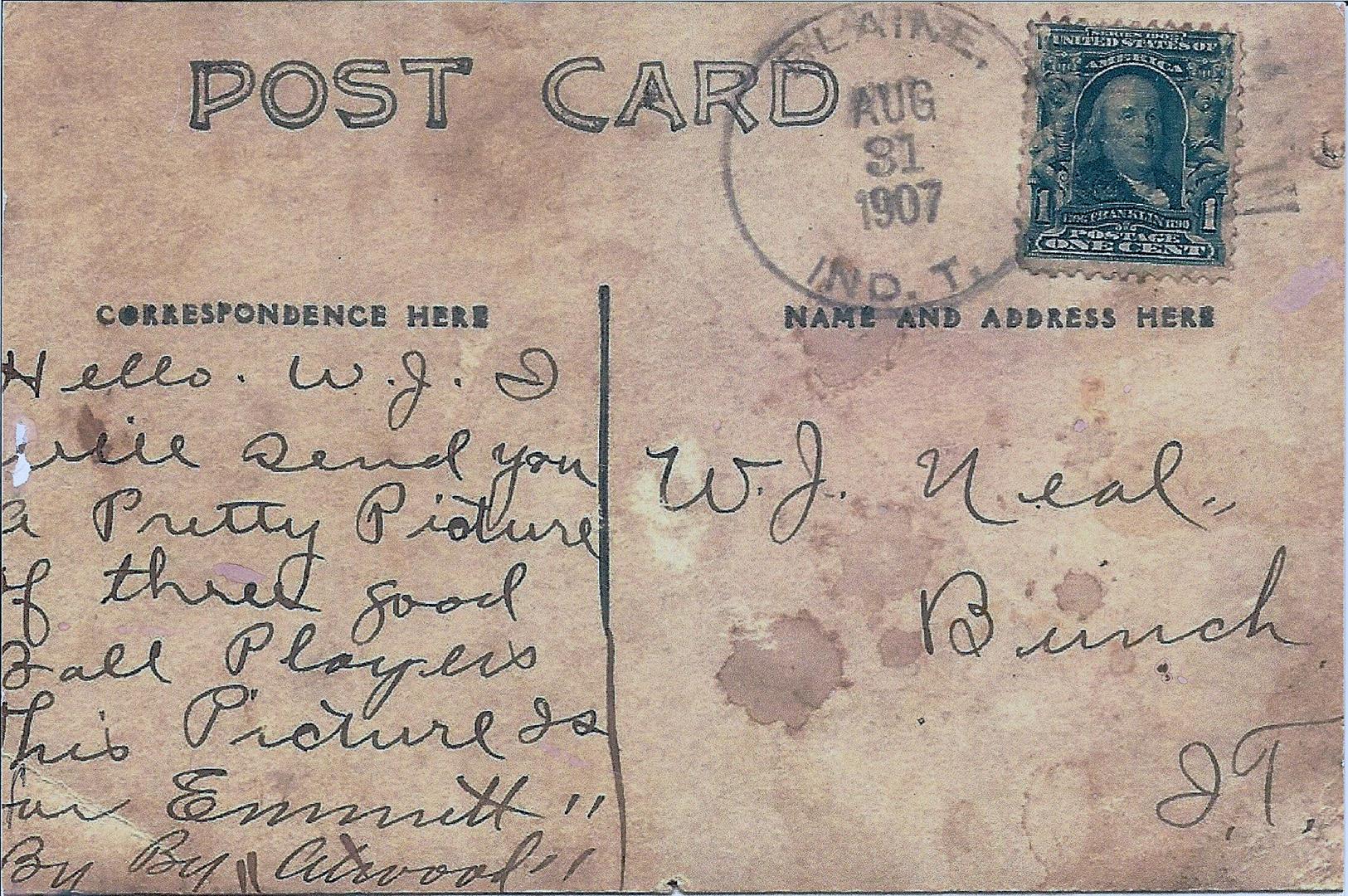 Postcard Atwood Dillard